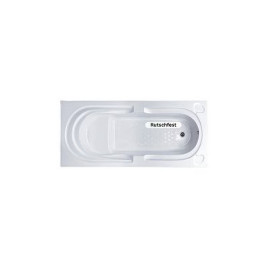 Rutschfeste Einbau-Badewanne