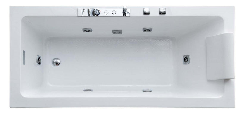 Einbau Delux Badewanne mit rutschfestem Boden - HSKkomfort